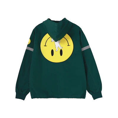 RIPNDIP OK Jacket Forest Green - Cat Smiley Face Unisex Streetwear RNDLJK201807046