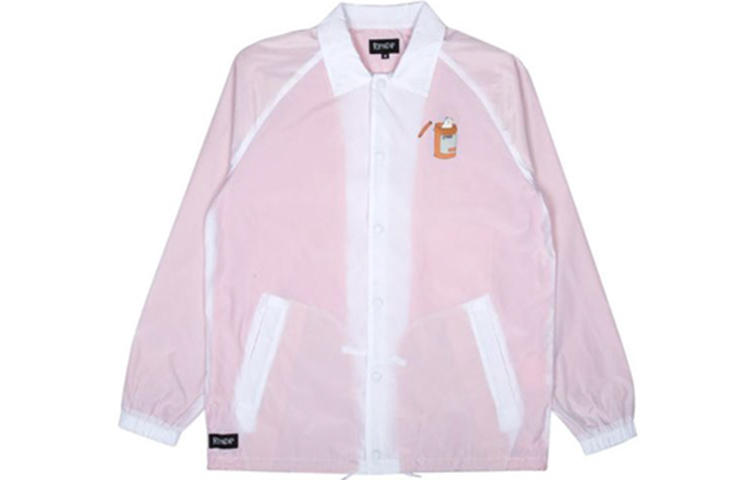 RIPNDIP Pink Coach Jacket Unisex RND184RND2651-WHI