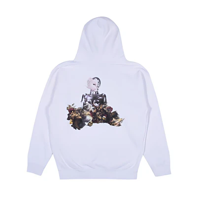 RIPNDIP Printed Casual Hoodie Unisex White RND184RND2914-WHI