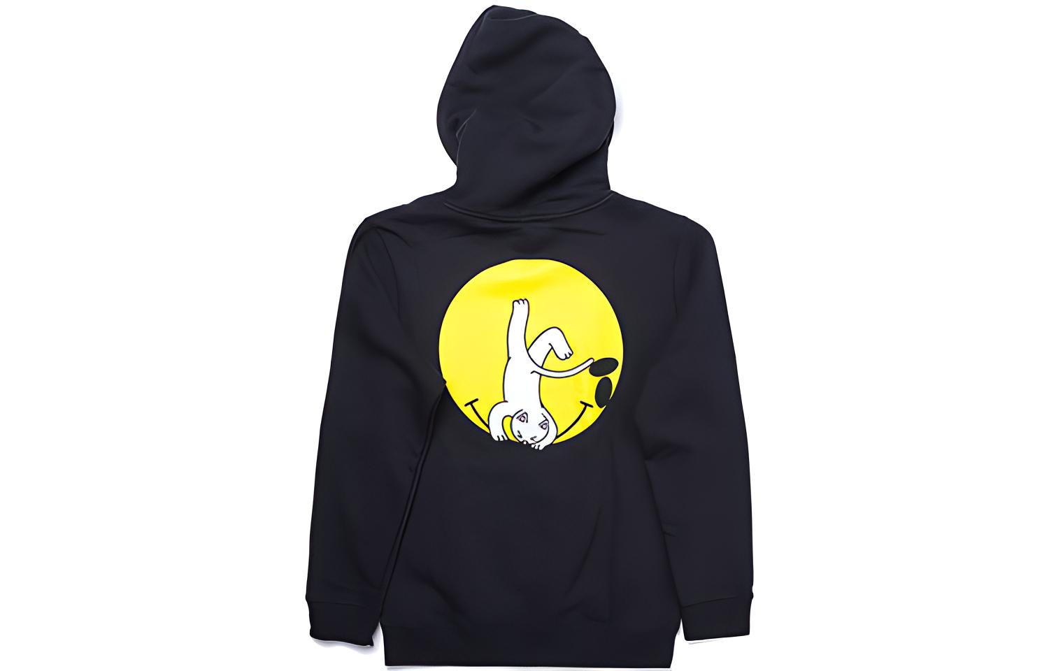 RIPNDIP Printed Logo Long Sleeve Hoodie Unisex RND184RND2918-NVY