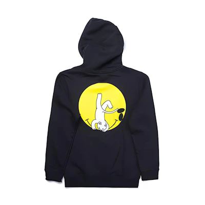 RIPNDIP Printed Logo Long Sleeve Hoodie Unisex RND184RND2918-NVY