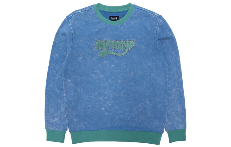RIPNDIP Ripntail Blue Crewneck Unisex Printed Sweatshirt Long Sleeve RND-SS21-115