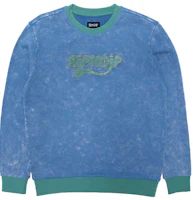 RIPNDIP Ripntail Blue Crewneck Unisex Printed Sweatshirt Long Sleeve RND-SS21-115 RIPNDIP Ripntail Blue Crewneck Unisex Printed Sweatshirt Long Sleeve RND-SS21-115