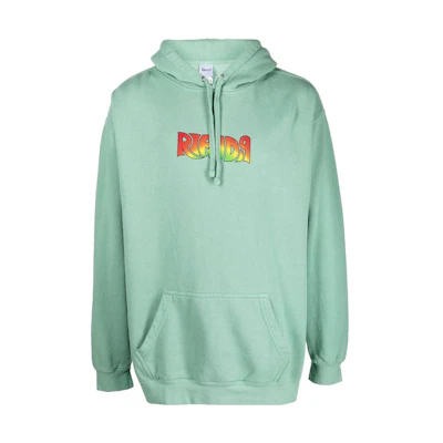 RIPNDIP SS22 Graphic Print Green Hoodie Men’s Long Sleeve Pullover RND7048GREEN