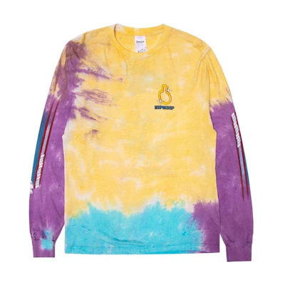 RIPNDIP SS23 Animal Print Tie-Dye Crewneck Sweatshirt Multicolor RND4151