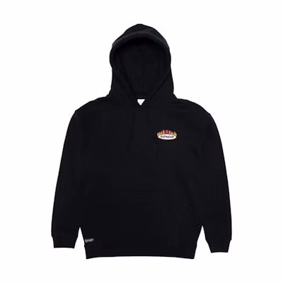 RIPNDIP SS23 Black Letter Print Hoodie Long Sleeve RND4536