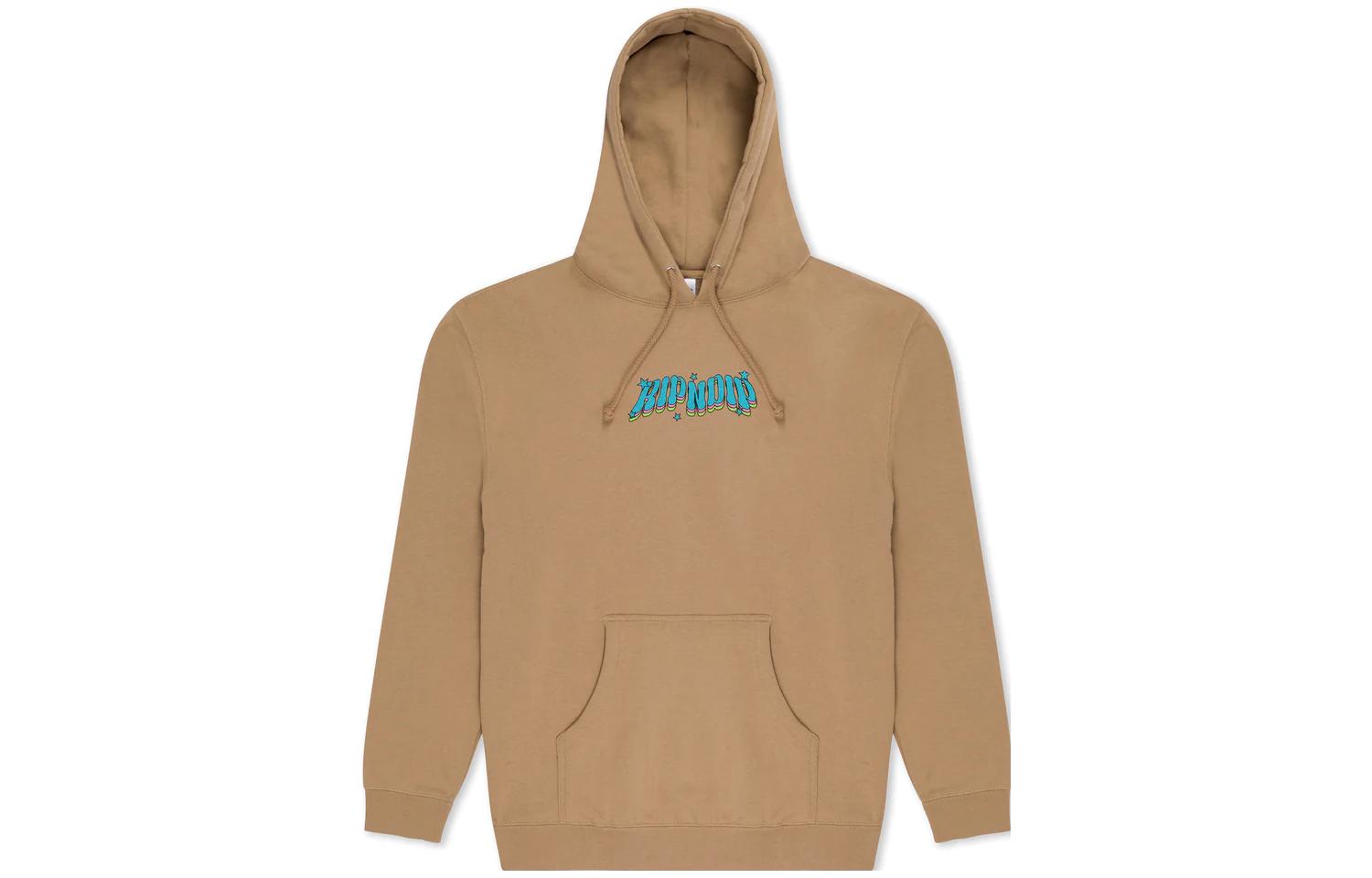 RIPNDIP SS23 Brown Graphic Back Print Hoodie Unisex Drawstring Pullover RND9933