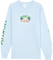 RIPNDIP SS23 Cartoon Graphic Crewneck Pullover Sweatshirt Men Blue RND6054 RIPNDIP SS23 Cartoon Graphic Crewneck Pullover Sweatshirt Men Blue RND6054