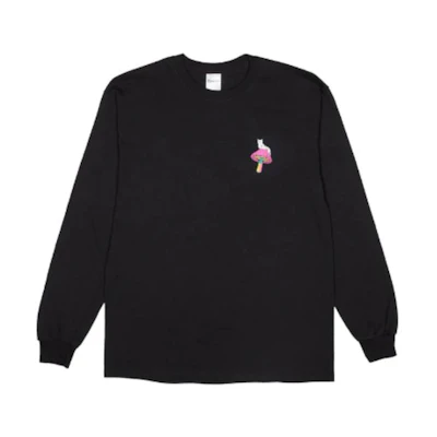 RIPNDIP SS23 Cartoon Graphic Long Sleeve Sweatshirt Black Men’s RND2031