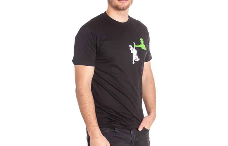 RIPNDIP SS23 Cartoon Graphic Loose Fit T-Shirt Black  Tee RND4740