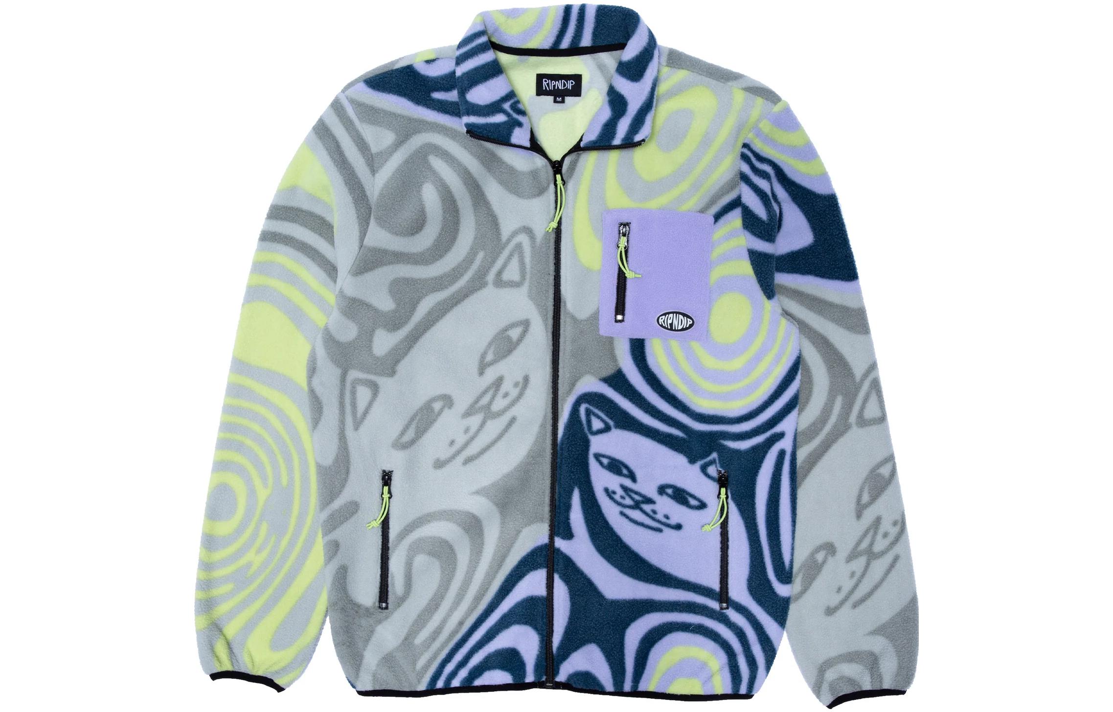 RIPNDIP SS23 Casual Collared Long Sleeve Jacket Unisex Multi-Color RND8002