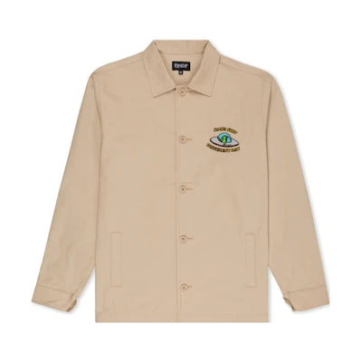 RIPNDIP SS23 Casual Khaki Long Sleeve Collared Jacket RND10025