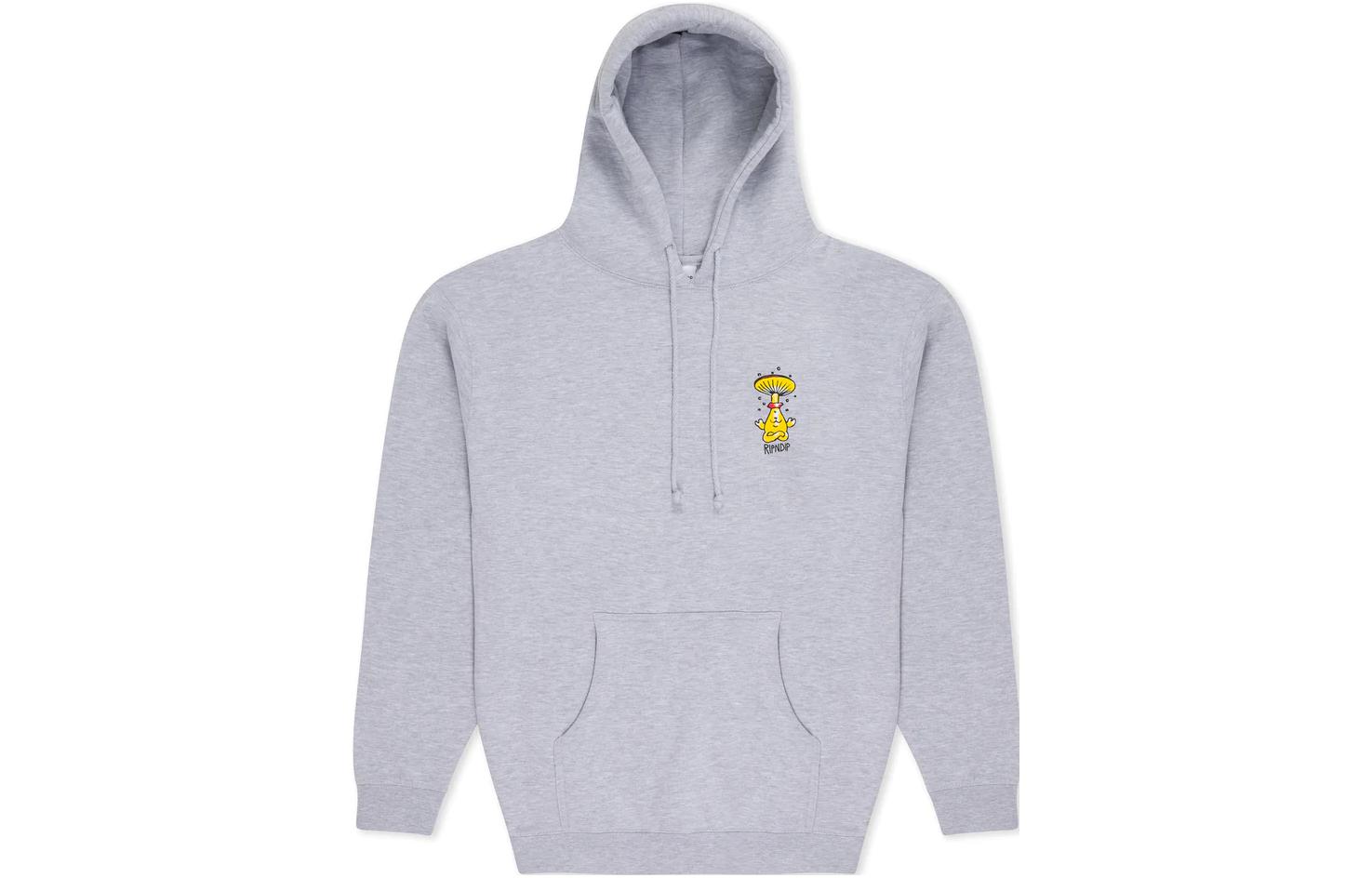 RIPNDIP SS23 Graphic Back Print Pullover Hoodie Gray RND9935