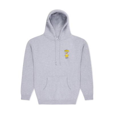 RIPNDIP SS23 Graphic Back Print Pullover Hoodie Gray RND9935
