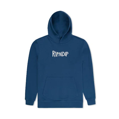 RIPNDIP SS23 Logo Graphic Hoodie Blue RND10065