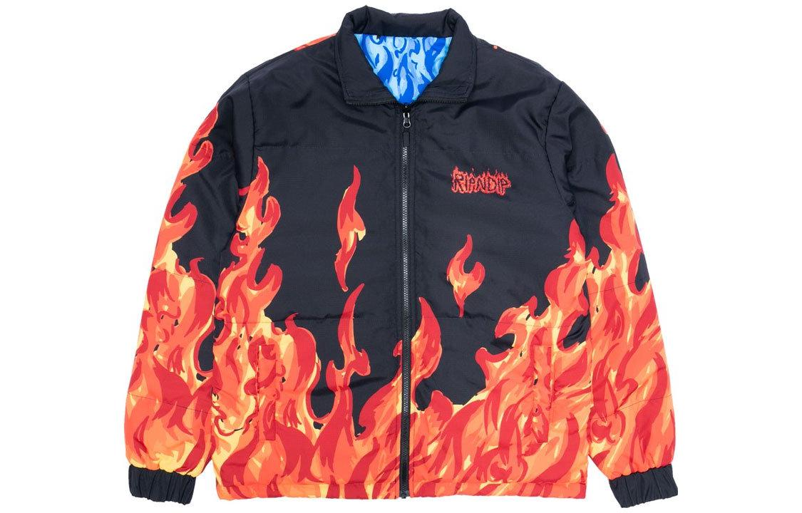 RIPNDIP SS23 Reversible Animal Print Loose-Fit Jacket Black RND9005