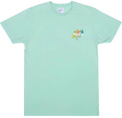 RIPNDIP Tiger Floral Lord Nermal Graphic Tee Unisex - Grass Green RND3276 Buy RIPNDIP Tiger Floral Lord Nermal Graphic Tee Unisex - Grass Green RND3276