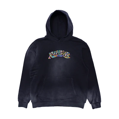 RIPNDIP Tribe Embroidered Hoodie Unisex Blue Pullover RND-SS21-068