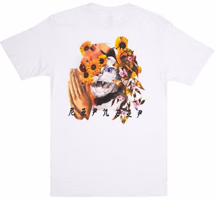 RIPNDIP Unisex Crewneck Casual Loose Fit White Short Sleeve T-Shirt RND3264 Buy RIPNDIP Unisex Crewneck Casual Loose Fit White Short Sleeve T-Shirt RND3264