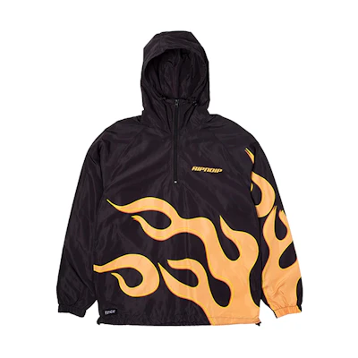 RIPNDIP Unisex Relaxed Fit Hoodie Jacket Black rnd3706