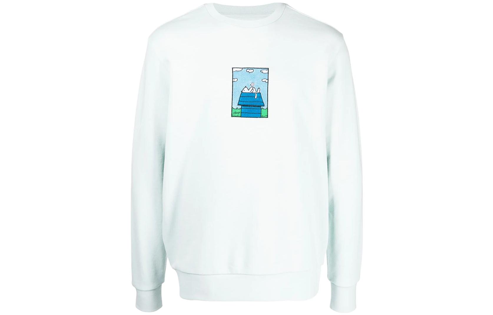 RIPNDIP White Unisex Embroidered Graphic Long Sleeve Crewneck Sweater RND7023LIGHT