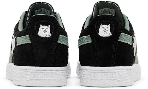 립앤딥 x 푸마 스웨이드 '로드 너말 - 블랙 유칼립투스' 393872-01 Details for 립앤딥 x 푸마 스웨이드 '로드 너말 - 블랙 유칼립투스' 393872-01