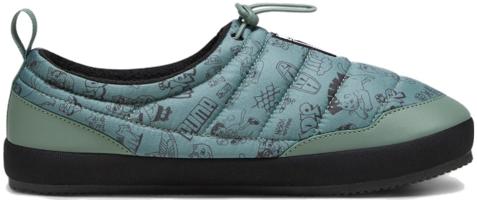 RIPNDIP×PUMA タフトモック ナーマル総柄スリッパ 393540-01 Order RIPNDIP×PUMA タフトモック ナーマル総柄スリッパ 393540-01