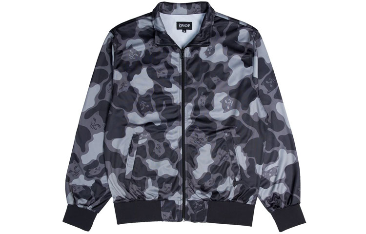RIPNDIP Zip-Up Jacket Unisex Black Camo RIP-FW18-004
