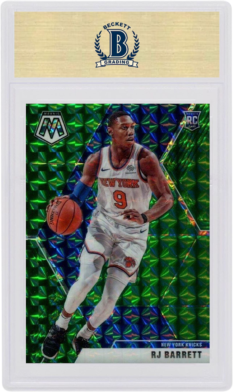 RJ Barrett 2019 Panini Mosaic Rookie Green #229 圖 2