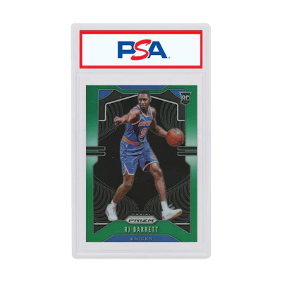 RJ Barrett 2019 Panini Prizm Rookie Green #250