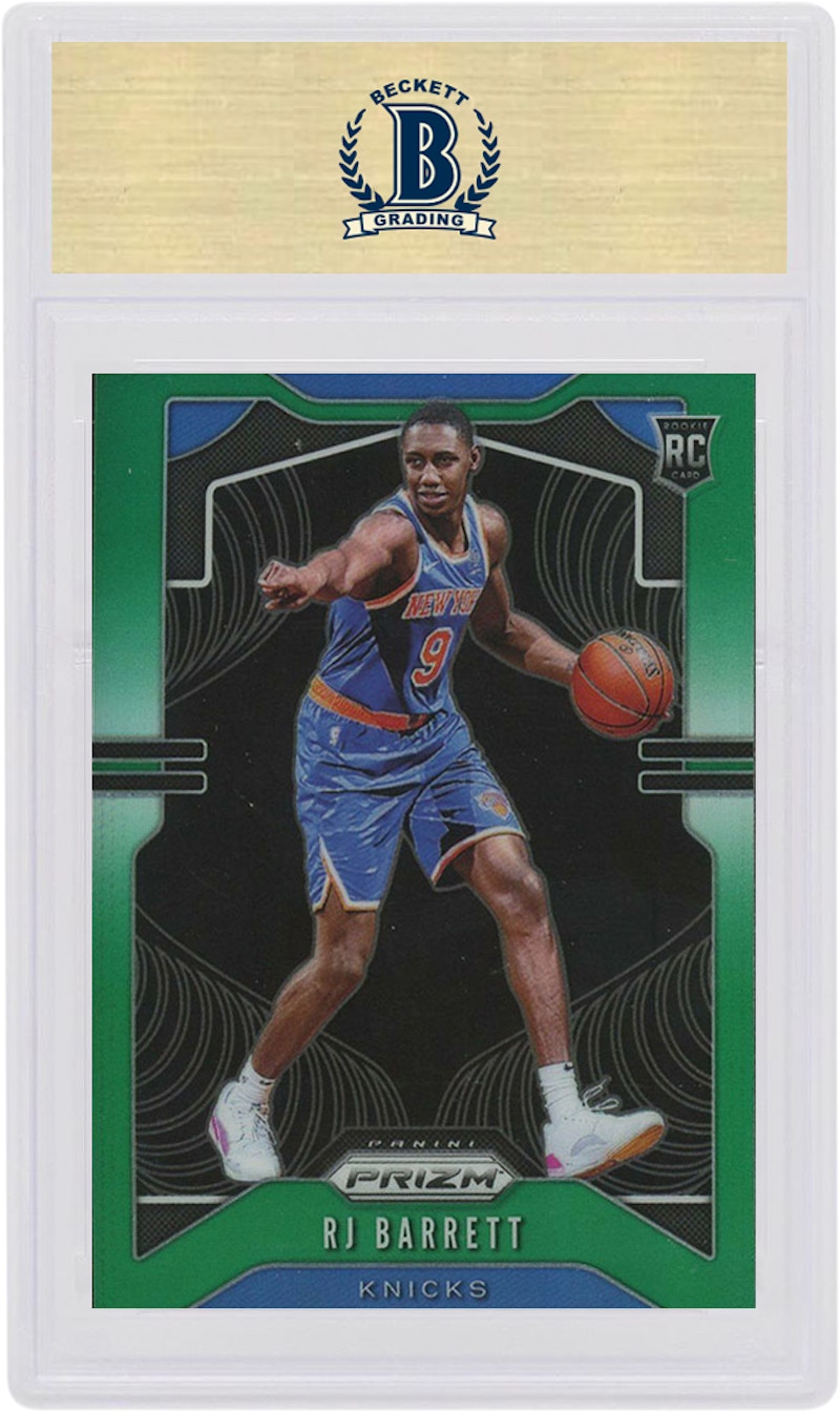 RJ Barrett 2019 Panini Prizm Rookie Green #250 圖 2