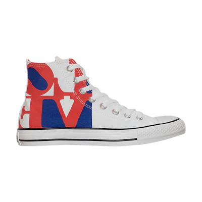 Robert Indiana Converse Chuck Taylor All Star Hi 'Love'