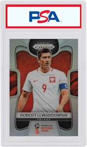 羅伯特·萊萬多夫斯基 2018 世界盃 Panini Prizm 銀卡#146 Buy 羅伯特·萊萬多夫斯基 2018 世界盃 Panini Prizm 銀卡#146