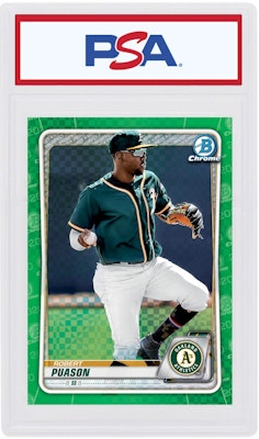 Robert Puason 2020 Bowman Chrome X Green X-Fractor /31 #BCP-173 Buy Robert Puason 2020 Bowman Chrome X Green X-Fractor /31 #BCP-173