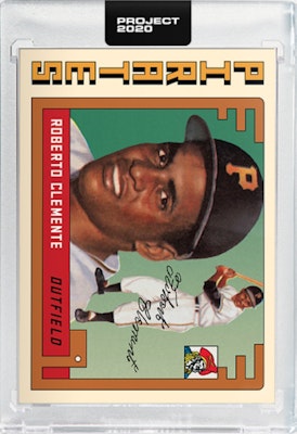Roberto Clemente 1955 Topps Project 2020 Grotesk /1910 #45 Buy Roberto Clemente 1955 Topps Project 2020 Grotesk /1910 #45
