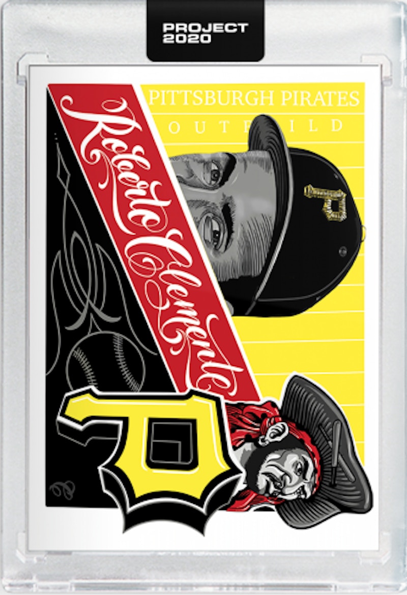 Roberto Clemente 1955 Topps Project 2020 Mister Cartoon #10