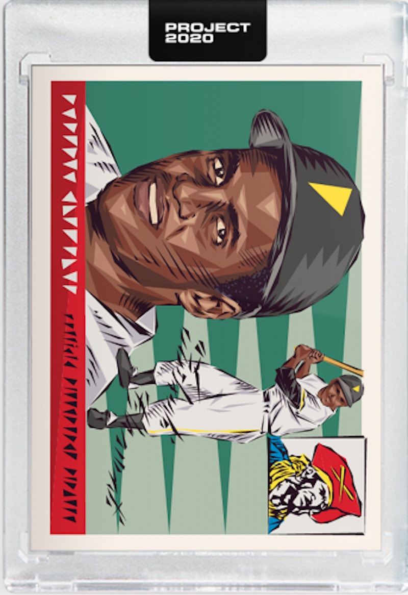 Roberto Clemente 1955 Topps Project 2020 Naturel  /1819 #19
