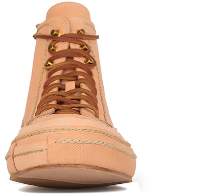 Rock Yeh x xVESSEL G.O.P. Highs “Natural Leather“ 樹膏皮高筒帆布鞋 黃褐色 男女款 Shop Rock Yeh x xVESSEL G.O.P. Highs “Natural Leather“ 樹膏皮高筒帆布鞋 黃褐色 男女款