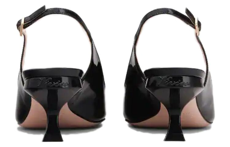 Roger Vivier Pointed Buckle Black Womens Flats 'CMFTable Versatile Casual' 圖 5