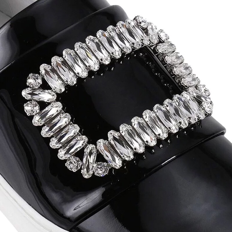 Roger Vivier Sneaky Viv' 'Patent Leather Rhinestone Buckle' 圖 3