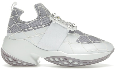 (W) Roger Vivier Viv' Run 布料 白紫 水晶扣運動鞋 RVW50636780T6O0FRE Buy (W) Roger Vivier Viv' Run 布料 白紫 水晶扣運動鞋 RVW50636780T6O0FRE