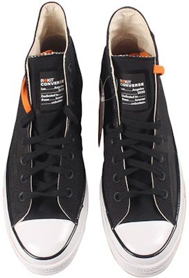 Rokit x Converse Chuck 70 High 'Blacktop' 168211C Shop Rokit x Converse Chuck 70 High 'Blacktop' 168211C
