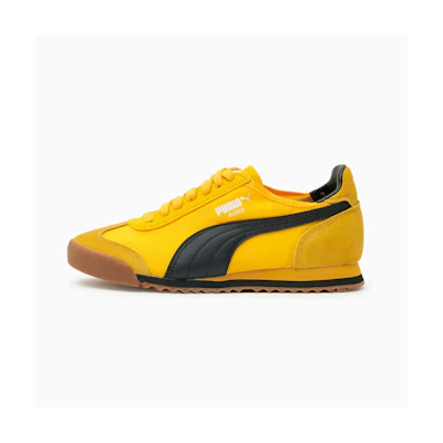 Roma Nylon Yellow Sizzle-PUMA Black-Archive Gold