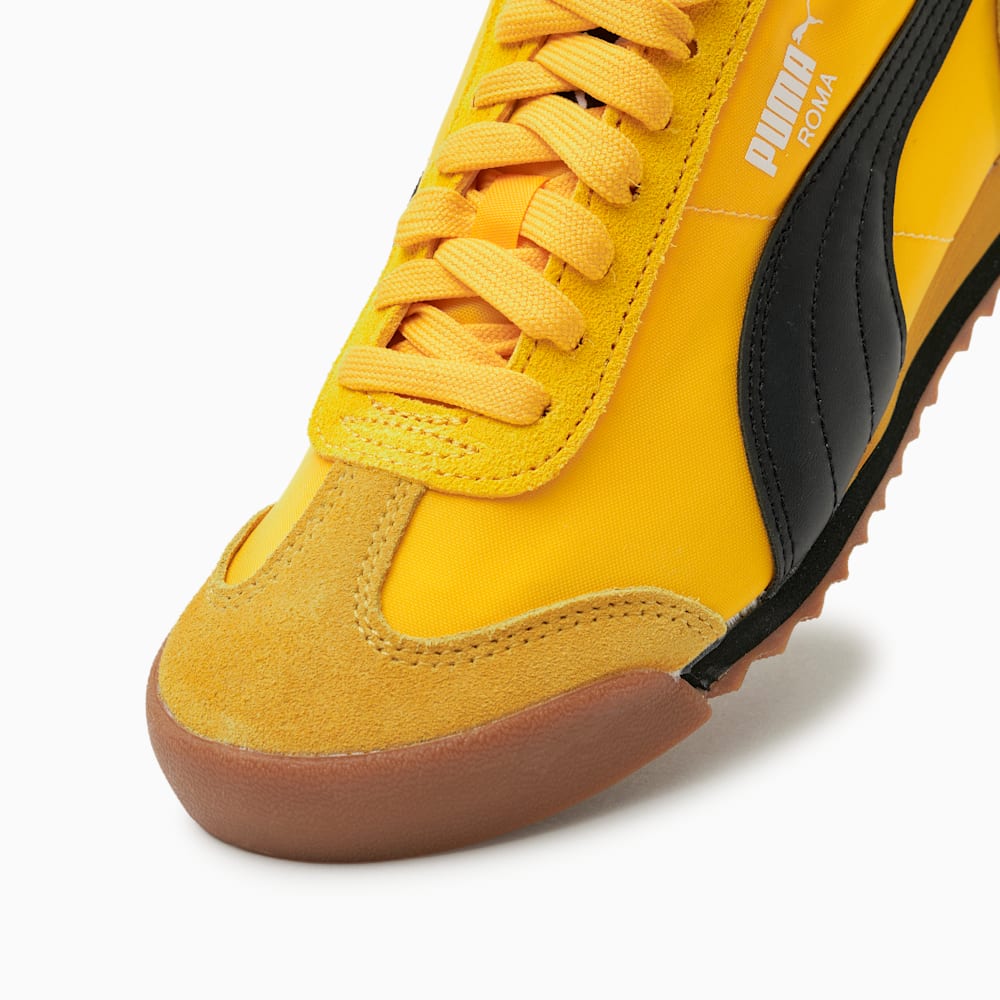 Sizing Roma OG Nylon Kuning Sizzle-PUMA Hitam-Emas Arkib 362408-45