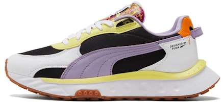 Romero Britto x Puma Wild Rider 'White Limelight Gum' 381097-01 Romero Britto x Puma Wild Rider 'White Limelight Gum' 381097-01