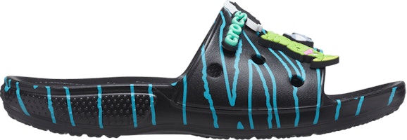 Ron English x Crocs Classic Bootlegger Slide 'Black' 207526-001 Ron English x Crocs Classic Bootlegger Slide 'Black' 207526-001