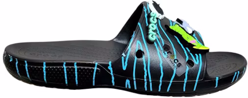 Order Ron English x Crocs Classic Bootlegger Slide ''Nero'' 207526-001