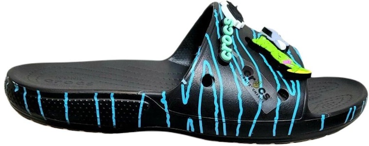 Ron English x Crocs Classic Bootlegger Slide 'Hitam' 207526-001 Order Ron English x Crocs Classic Bootlegger Slide 'Hitam' 207526-001