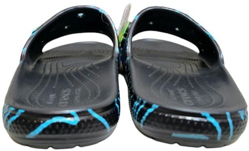 Ron English x Crocs Classic Bootlegger Slide 'Hitam' 207526-001 Shop Ron English x Crocs Classic Bootlegger Slide 'Hitam' 207526-001