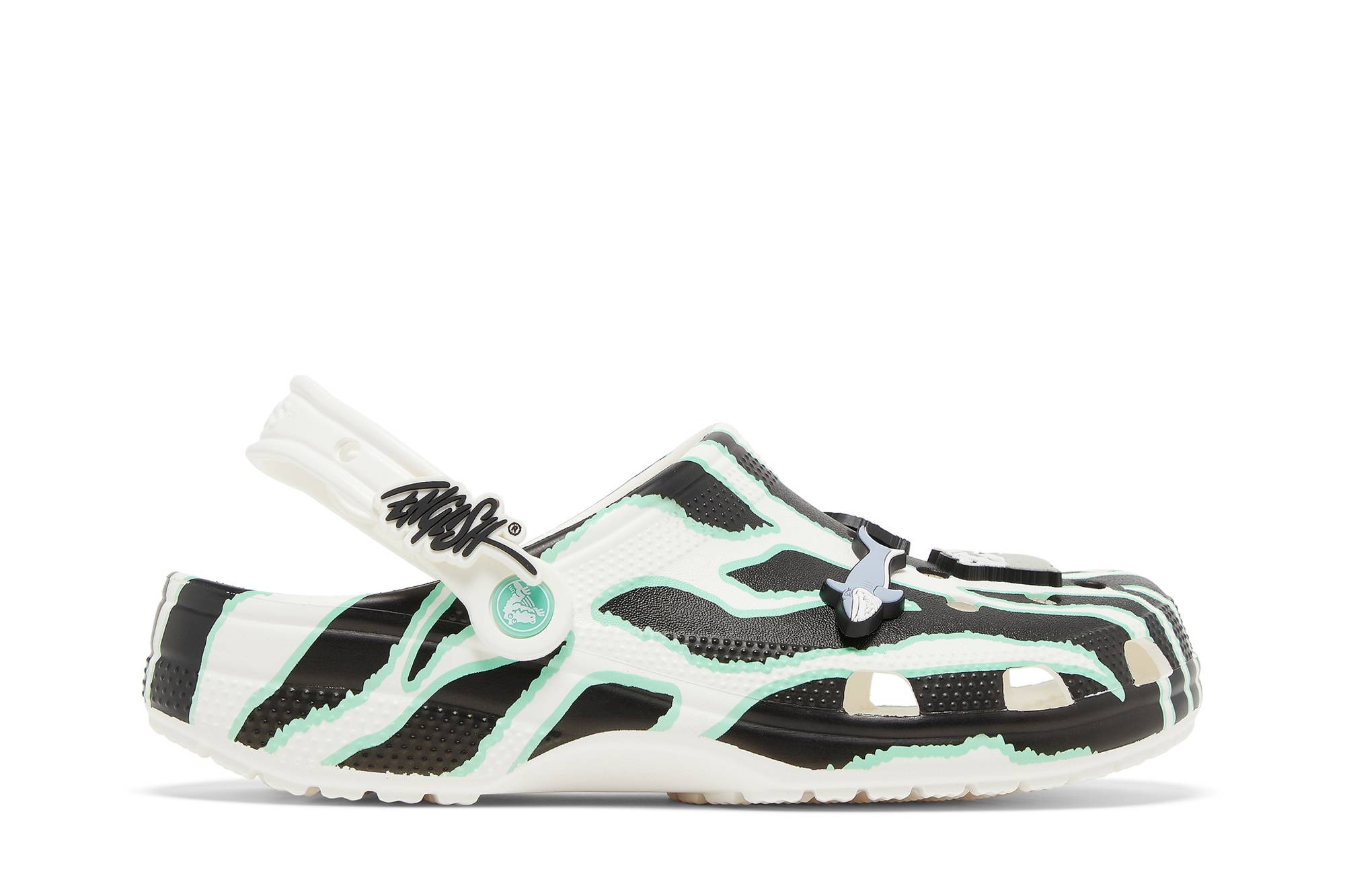 Ron English Crocs Classic Clog 'Animal Stripes'